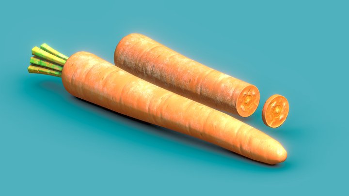Carrot Collection 3D Model