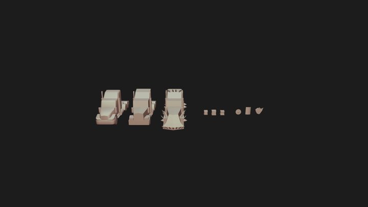 Siluet 3D Model