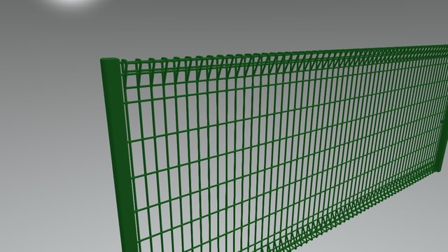 Apollo Fence Panel 3D Model