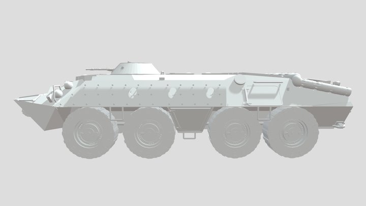 BTR-70D [DENIED] 3D Model