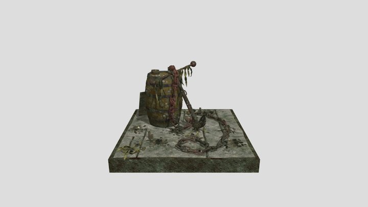 Abandoned Anchor 3D Model