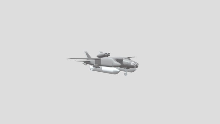 Bartini Beriev VVA-14 3D Model