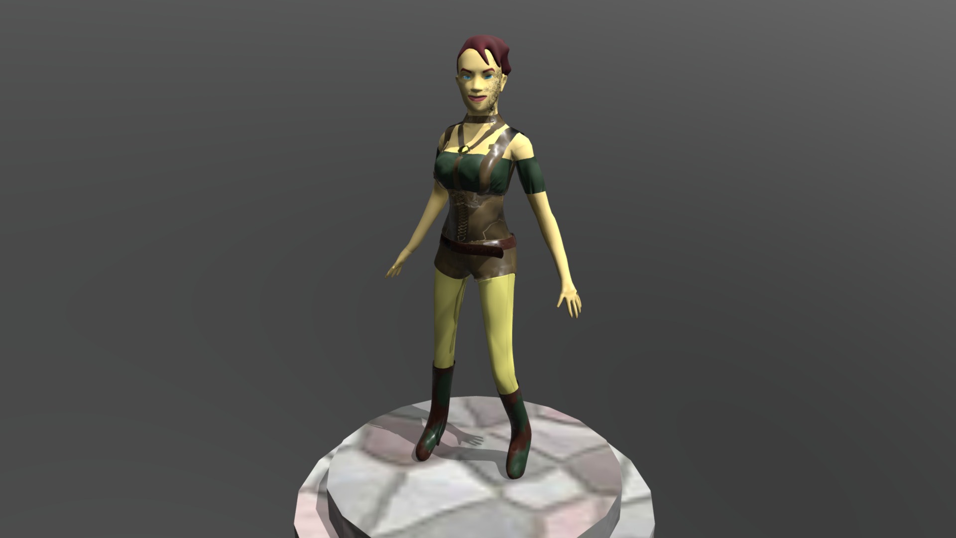 Character Pipeline - Mechanic Anti-hero - 3D model by Natalie_Ferlante ...