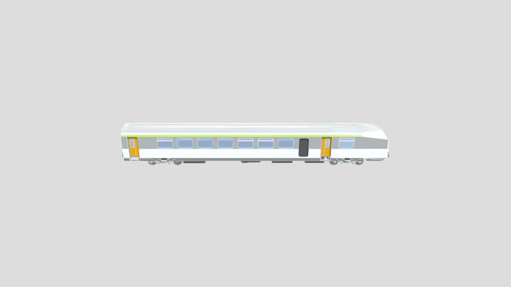 Voiture+pilote+corail+VU78+86 3D Model