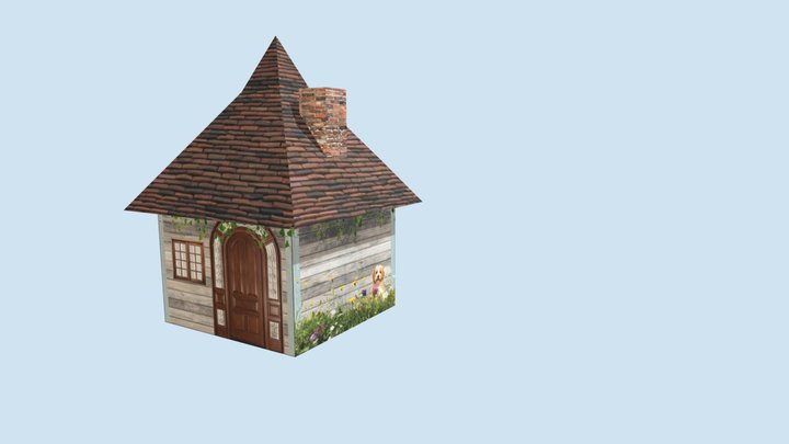 Little House 3D Model