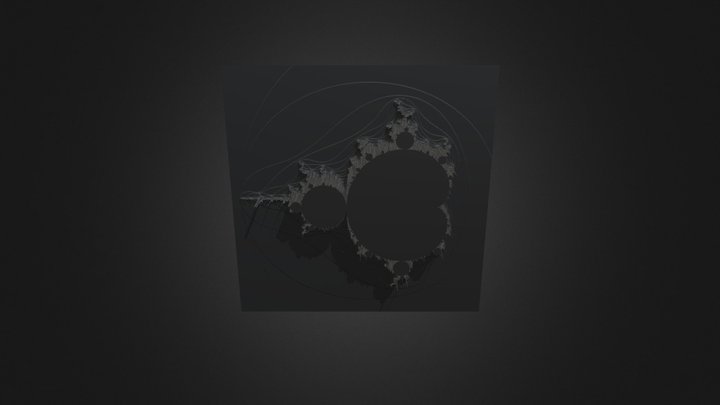 Mandelbrot 3D Model