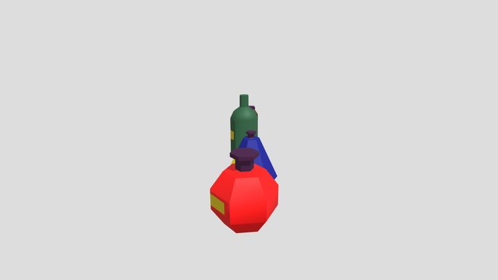 bottles 3D Model