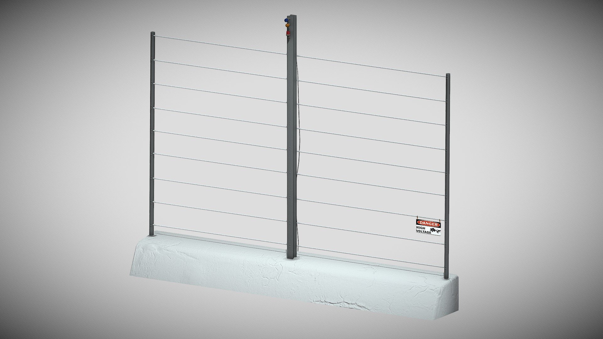 Jurassic Park Fence (CLEAN) Download Free 3D model by AllThingsSaurus Jurassic Park Fence (CLEAN) Download Free 3D model by AllThingsSaurus