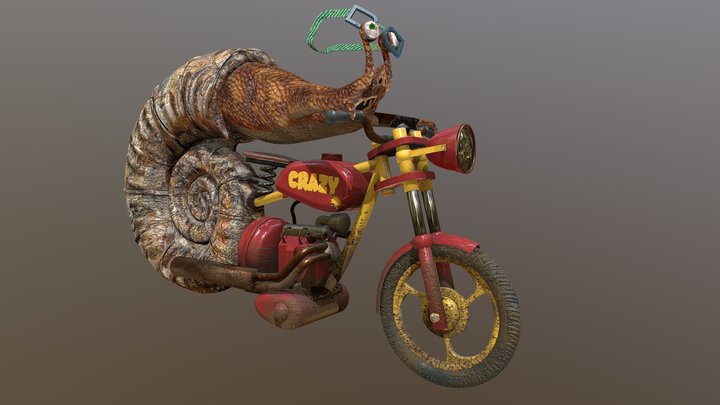 Бешенная улитка (Crazy snail) 3D Model