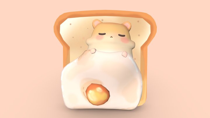 Hamster 3D Model