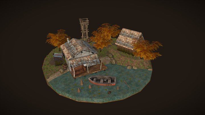 Diorama End Assignment 3D Model