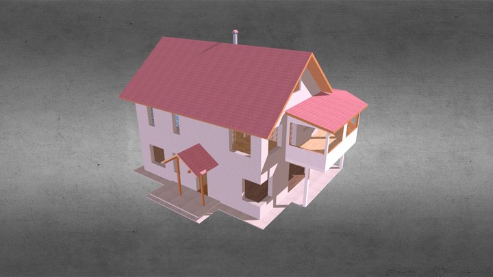 Family's House - extended preview 3D Model
