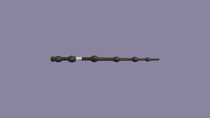 Elder Wand LP 3D Model