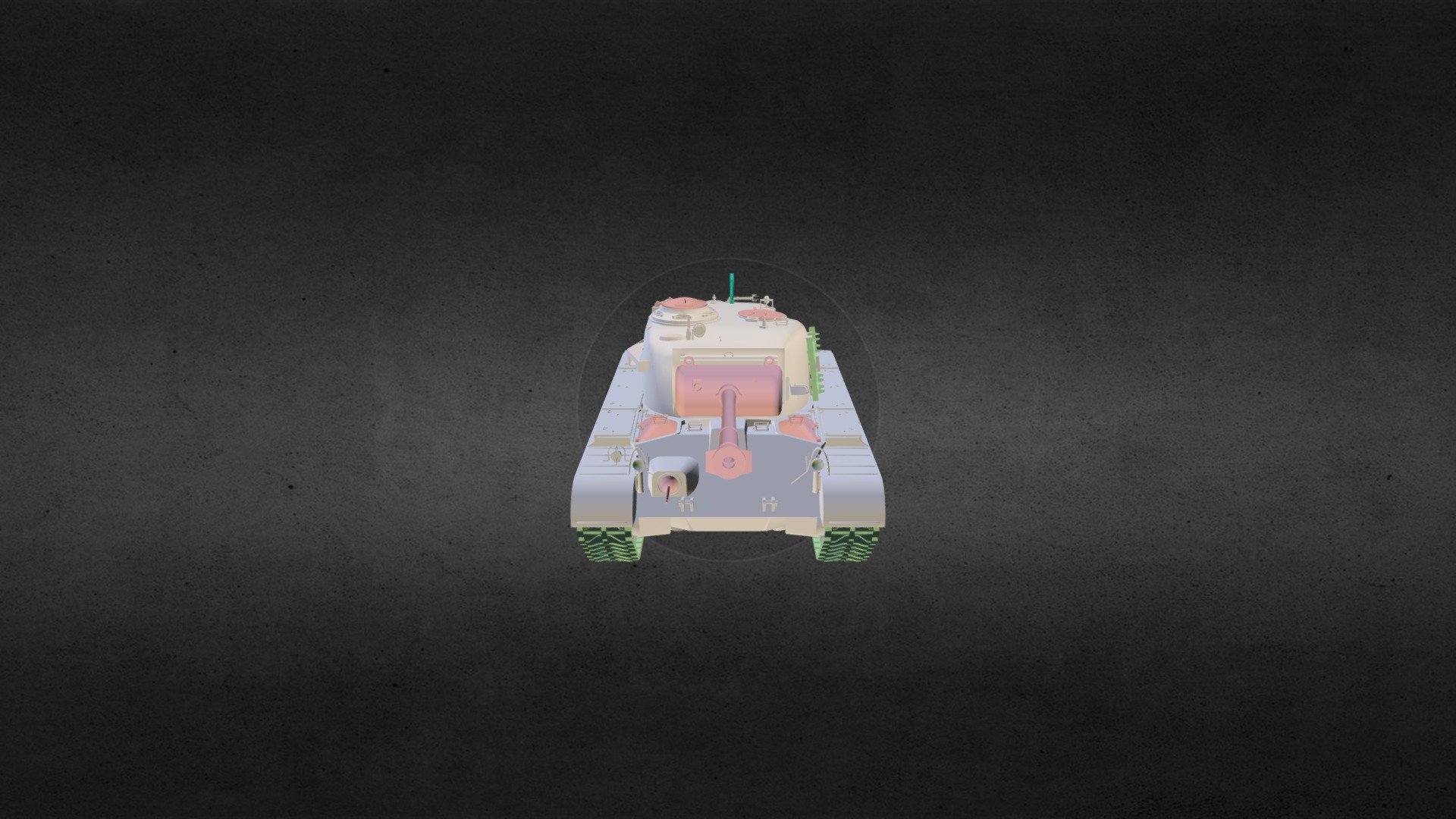 Pershing Medium Tank - Toshueyi