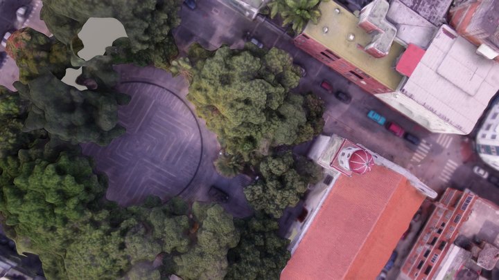 Plaza Bolívar de Chacao 3D Model