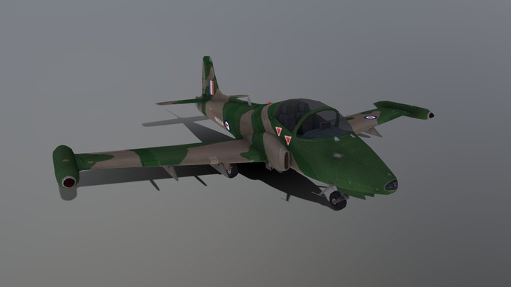 BAC 167 Strikemaster – Modelo 3D gratuito STL