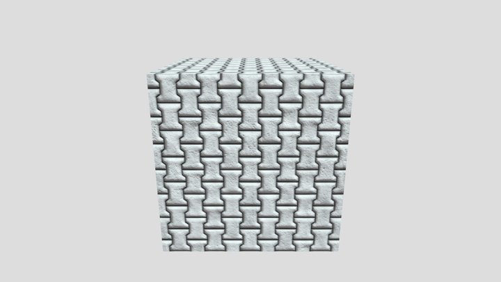 Dumble Brick Material 3D Model