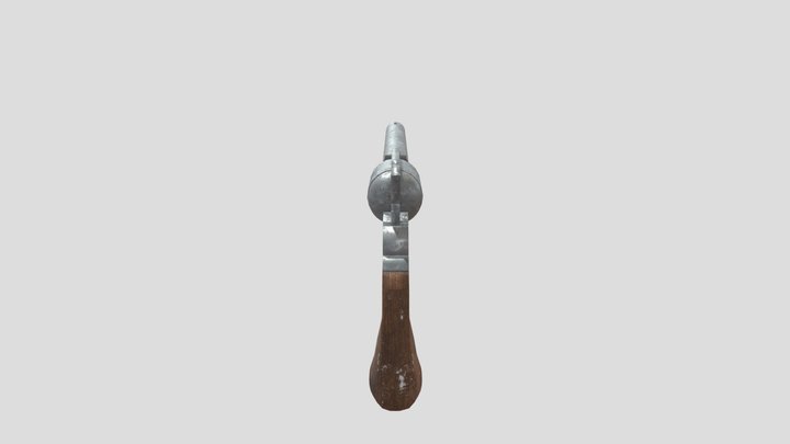 Revolver 3D Model