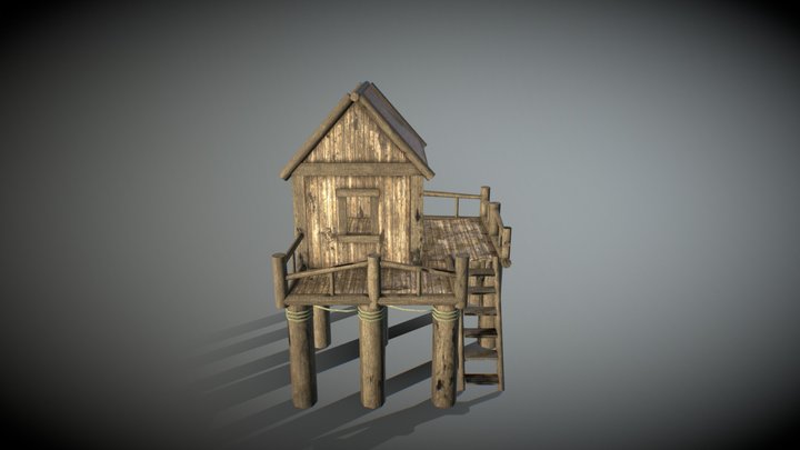 Old House 3D Model
