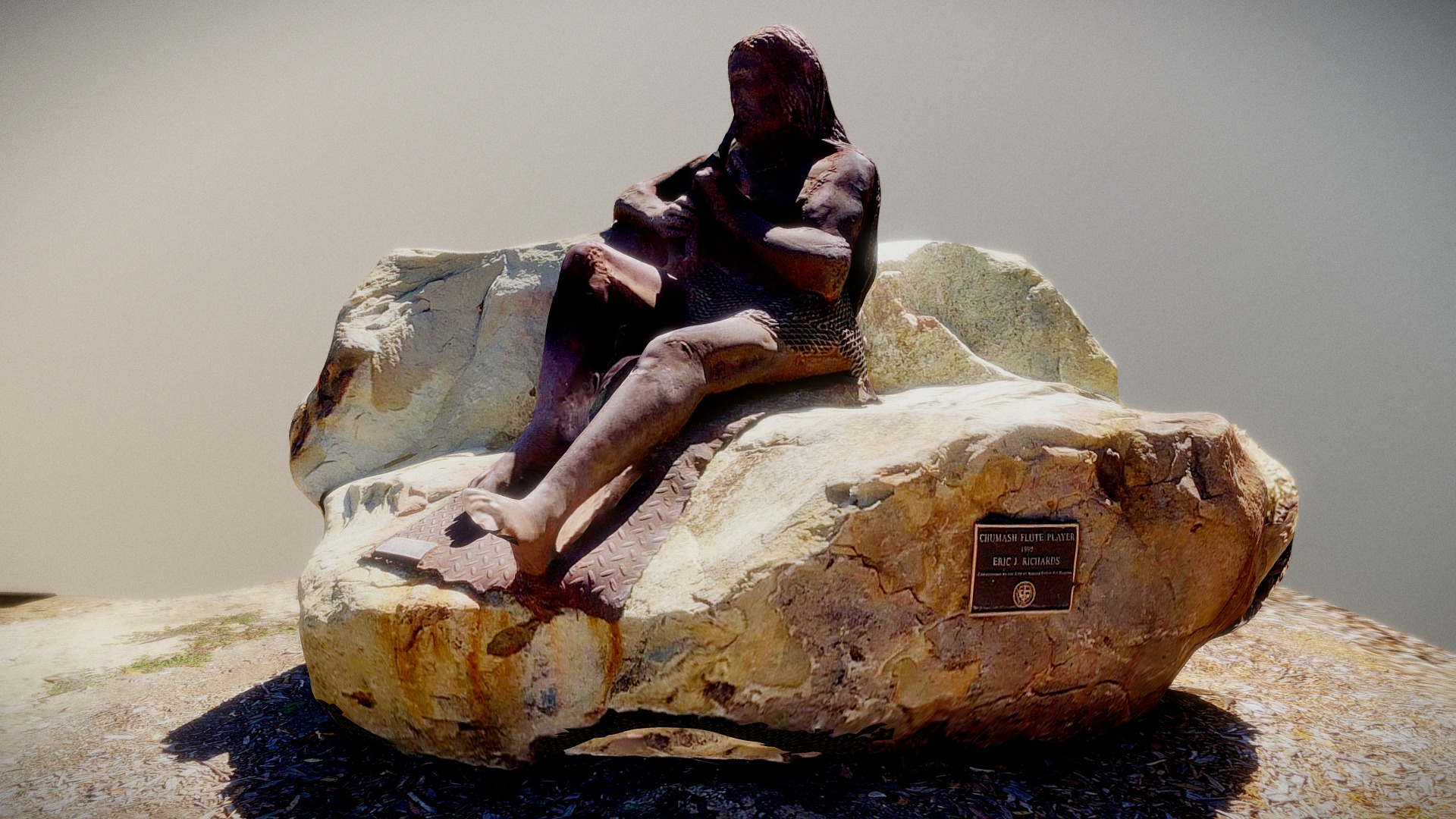 Chumash Flute Player