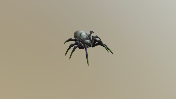 MMHO - Namtaru spider - walk cycle 3D Model