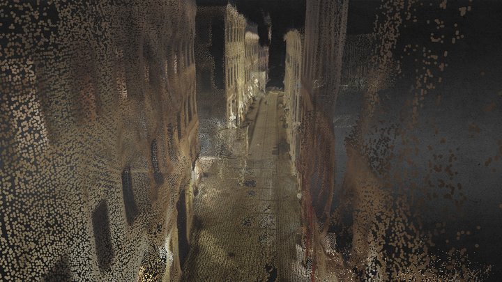 Vienna Herrengasse - Point Cloud 3D Model