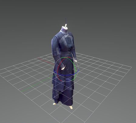 Black Dress 3D Model