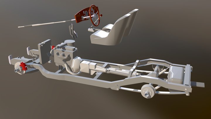 RABUGGI Chassis 3D Model