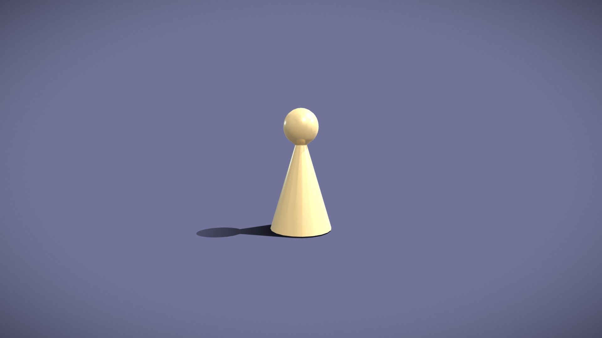 Simple boardgame pin Buy Royalty Free 3D model by Sofia Campoy
