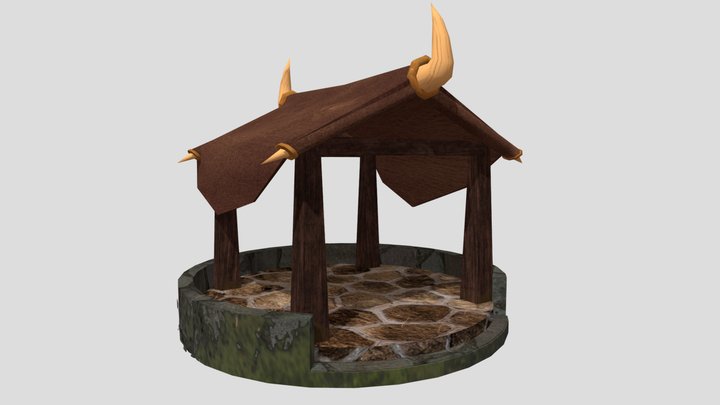 Pagoda draft 3D Model