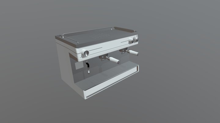 Machine coffe Gaggia Pro 3D Model