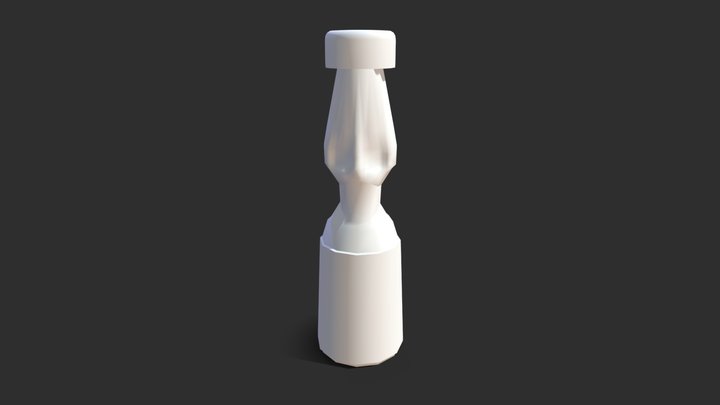 Ramune Bottle 3D Model