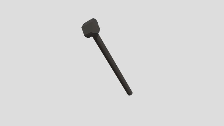 Leatherface Hammer 3D Model
