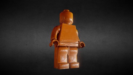 lowpoly minifig 3D Model