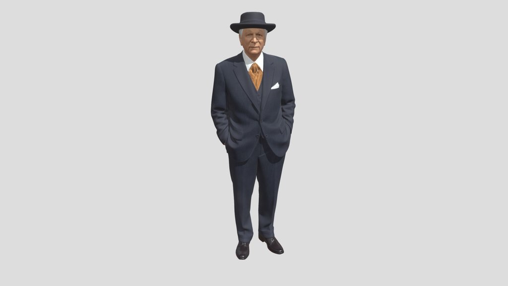 Frank Lloyd Wright Sculpture for 3D print