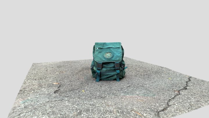 Rucksack 3D Model