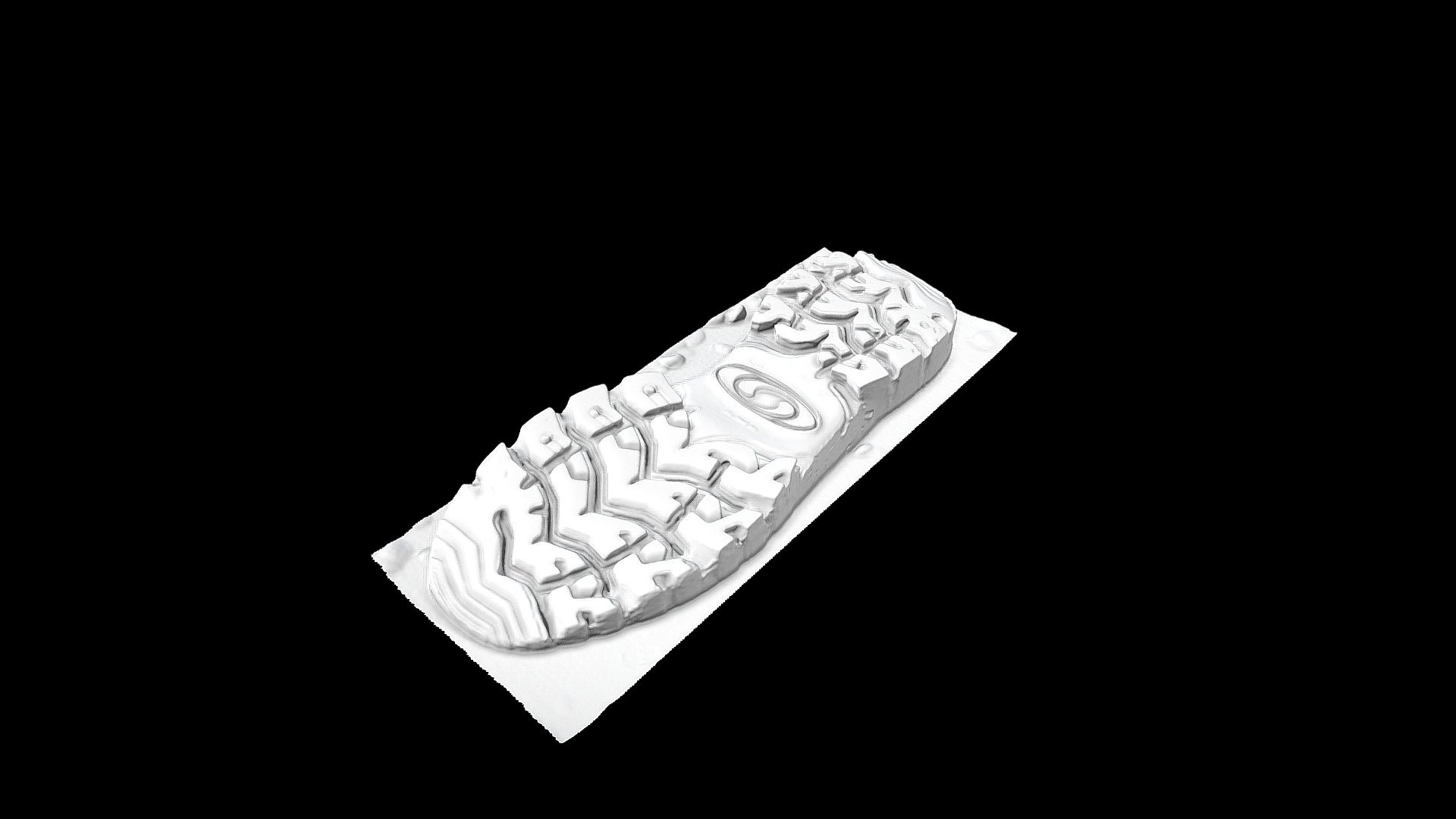 Footprint - 3D model by Direct Dimensions (@dirdim) [5ef924e] - Sketchfab