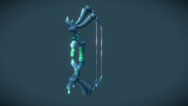 Spider Bow - Weaponcraft Assignment 3D Model