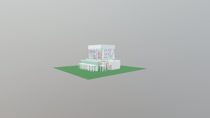 LAYOUT STAND 3D 2 3D Model
