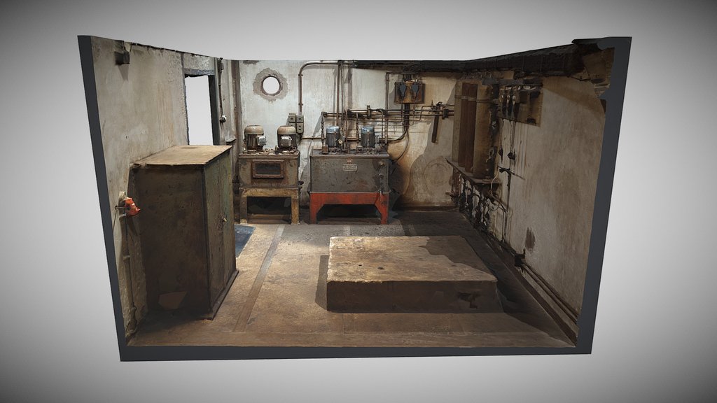 Compressor room at the Völklingen Ironworks