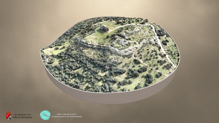Cerro del Castillo (Bernardos, Segovia) 3D Model