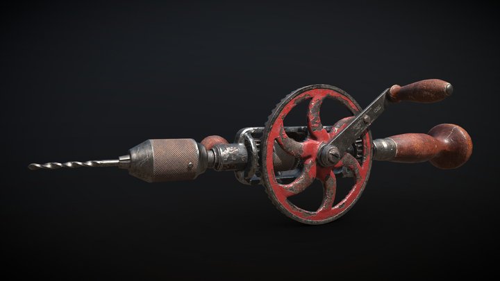 Millers Falls No. 980 Drill [GAP] 3D Model