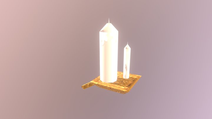 Candle Holder 3D Model