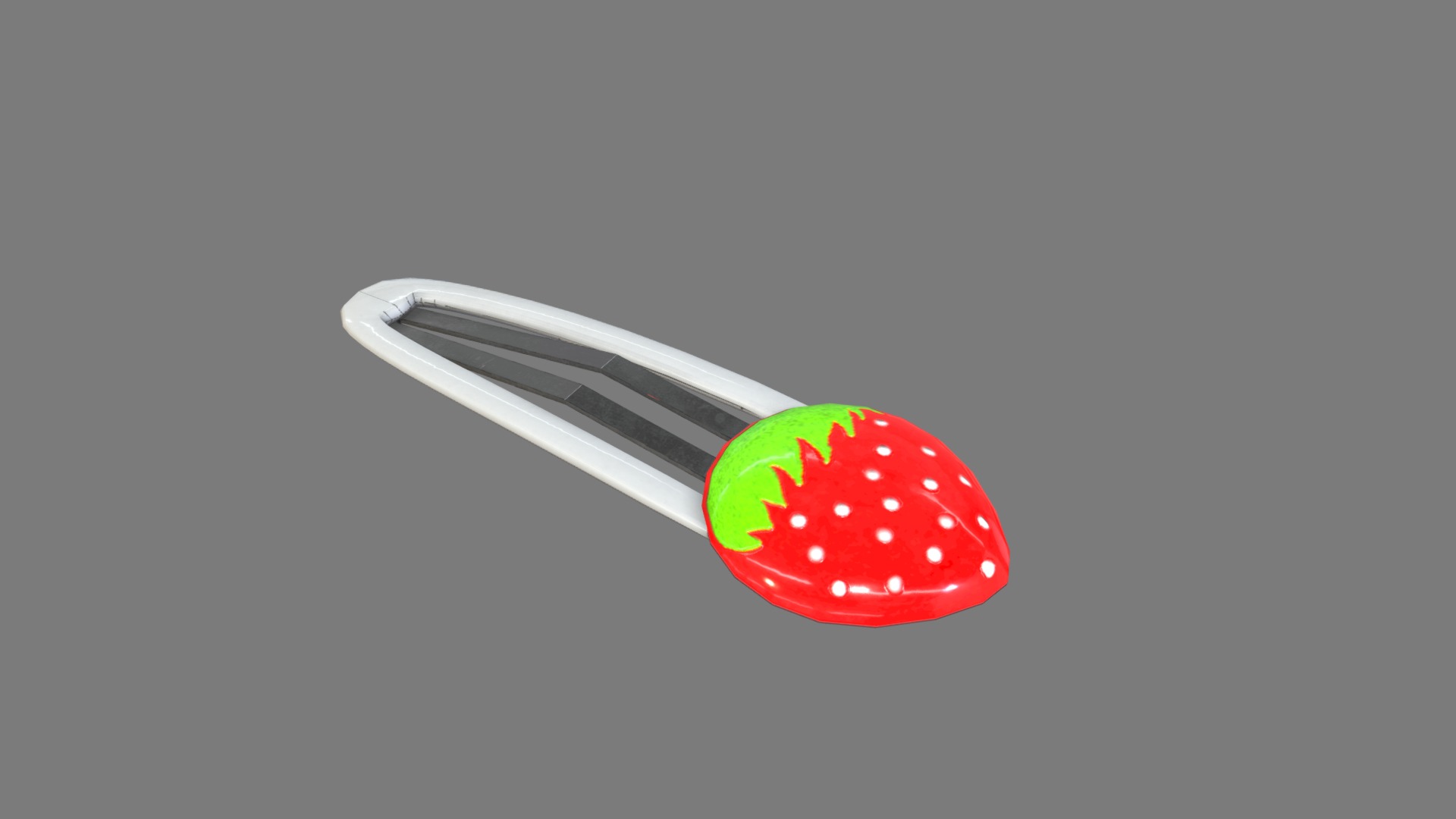 3D model Hairpin - This is a 3D model of the Hairpin. The 3D model is about company name.
