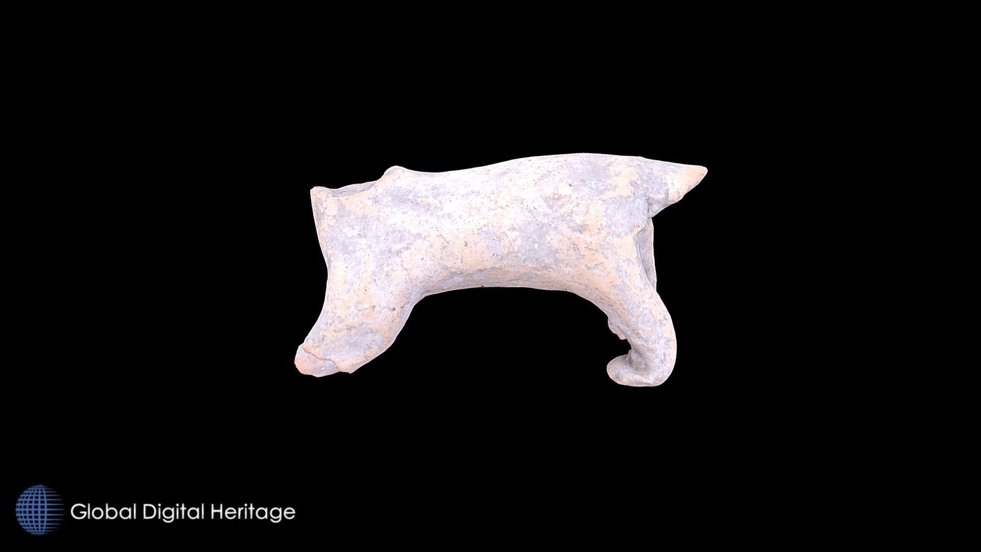 Terracotta figurine of a quadruped, Camarina