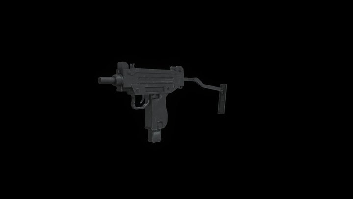 Micro Uzi 3D Model
