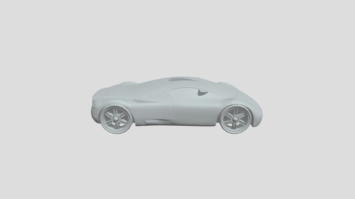 Audi Avus Concept scale 1-70 for 3D-printing