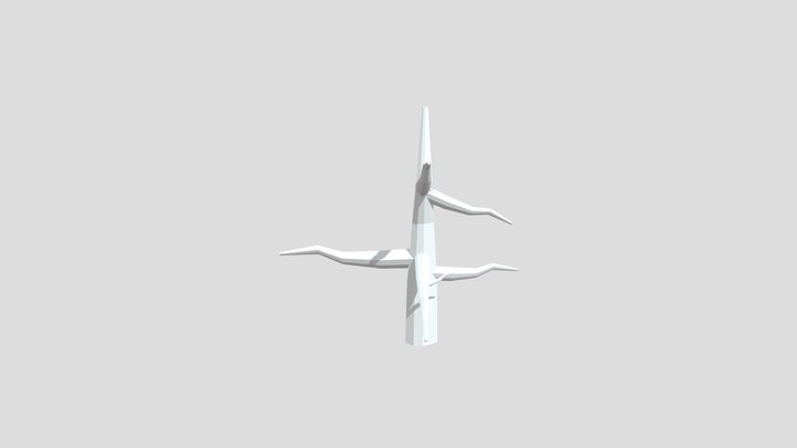 Gorilla Tag fan game tree 3D Model
