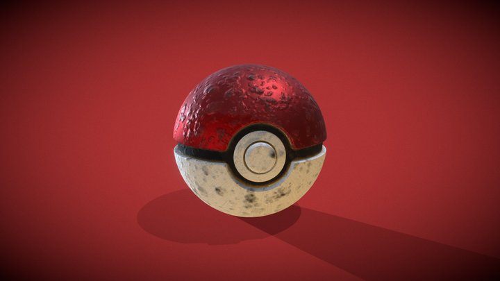 Pokéball 3D Model