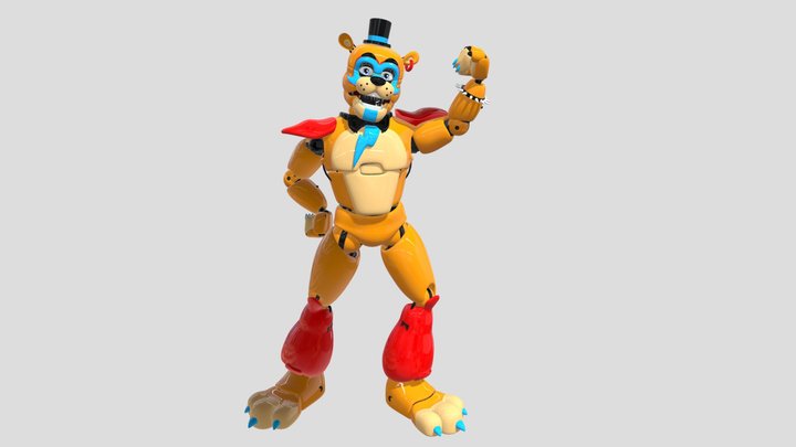 Fredster Bear – Kostenloses 3D-Modell STL